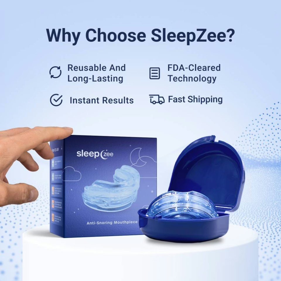 SleepZee box and storage case